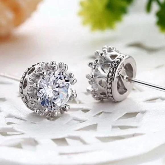 Jewelry - New 925 Sterling Silver Stud Earrings, beautiful Earrings, cute Earrings